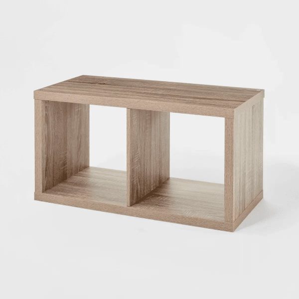 2 Cube Organizer Shelf, Storage Shelf, Bookcase
