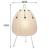 6000K Dimming Floor Lamp Noguchi Lamp Japanese Rice Paper Lamp Soft Light Bedside Lamp for Living Room Bedroom Decor