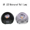 6W Outdoor Waterproof Wall Lamp Round Ball Up and Down Light Fixture Home Lighting Courtyard Light Garage Porch Light Decoration