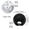 6W Outdoor Waterproof Wall Lamp Round Ball Up and Down Light Fixture Home Lighting Courtyard Light Garage Porch Light Decoration
