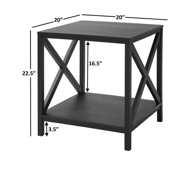 Bed Side Table for Living Room X Design Square Side Table Free Shipping Bedside Tables Coffee End Small Corner Furniture Home