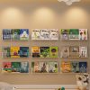 Bedroom Display Magazine Racks Minimalist Corner Display Storage Bookcase Mobile Cube Estante Para Livros Modular Furnitures