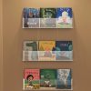 Bedroom Display Magazine Racks Minimalist Corner Display Storage Bookcase Mobile Cube Estante Para Livros Modular Furnitures