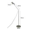 Italian Designer Floor Lamp Mechanical Light Rocker Arm Medieval Living Room Sofa Standting Lighting Bedroom Industrial Style