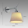 Italian Designer Floor Lamp Mechanical Light Rocker Arm Medieval Living Room Sofa Standting Lighting Bedroom Industrial Style