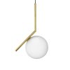 Italy Designer LED Pendant Lamp White Ball Hanging Light Chandelier for Bedroom Living Room