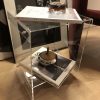Net Celebrity Fashionable Acrylic Sofa Bedside Table, Customizable Size Acrylic Storage Cabinet Ins