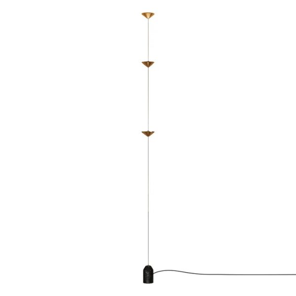 Minimalist living room, hallway background wall floor lamp, designer wiring free creative bedroom bedside lamp