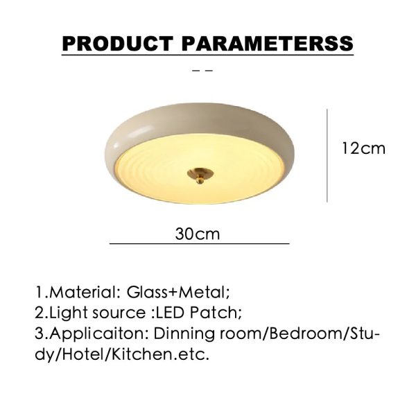 Modern Ceiling Lamp Led Chandelier for Dining Room Children's Bedroom Living Room Round Glass Lamp Home Decorative Lighting