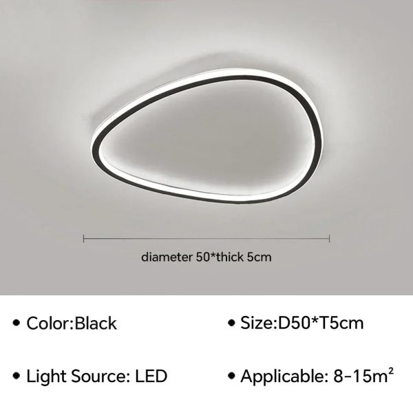 Modern LED Ceiling Lamp For Living Dining Bedroom Aisle Balcony Ceiling Chandelier Indoor Home Decoratioan Light Fixture Luster