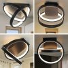 Modern LED Ceiling Light, 3-Color Adjustable, Flush Mount, Versatile for All Rooms 85V-265V