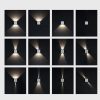 Modern Outdoor Waterproof Wall Lamp Square White Black Gray Aluminum Exterior Wall Lamp Outdoor Garage Porch Wall Light Fixtures