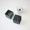 Modern Outdoor Waterproof Wall Lamp Square White Black Gray Aluminum Exterior Wall Lamp Outdoor Garage Porch Wall Light Fixtures