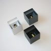 Modern Outdoor Waterproof Wall Lamp Square White Black Gray Aluminum Exterior Wall Lamp Outdoor Garage Porch Wall Light Fixtures