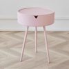 Modern Simple Bedroom Bedside Table Rental Room with Bed Side Table Storage Small Table Tea Table Coffee Table By The Sofa