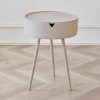 Modern Simple Bedroom Bedside Table Rental Room with Bed Side Table Storage Small Table Tea Table Coffee Table By The Sofa
