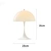 Modern White Mushroom Floor Light for Livingroom  Bedside Lamp Home Decor Standing Table Lamp Reading Lighting Fixtures