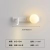 Modern minimalist internet celebrity creative moon atmosphere lamp wall lamp bedroom LED bedside reading wall lamp creative rota