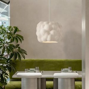 New Restaurant Wabi Sabi Pendant Lamps Minimalist E27 Study Bedroom Lighting Lustre Design Home Decoration Bar Lamp Fixtures