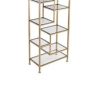 Wood Cube Bookcase Shelving Organizer 4 Shelves White Finish Modern Style Bedroom Study Room Storage