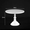 Small coffee table iron art cream style solid color coffee table living room small unit bedside good-looking coffee End Tables