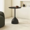 Small coffee table iron art cream style solid color coffee table living room small unit bedside good-looking coffee End Tables