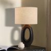 Vintage table lamp Designer japanese wabisabi lamp Home Decorative E27 Living Room Background Bedroom Bedside lamps
