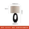 Vintage table lamp Designer japanese wabisabi lamp Home Decorative E27 Living Room Background Bedroom Bedside lamps