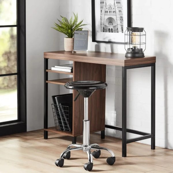 Writing Desk Organizer Cube Storage Desk Office Desks Canyon Walnut Free Shipping Computer Tables Study Table Gaming Room Laptop