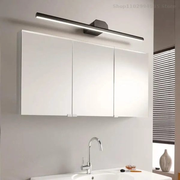 led simple modern waterproof anti-fog mirror headlight dresser bathroom mirror wall light mirrors with lights mirror wall lamps