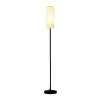 LED Floor Lamp With 3 Color E27 Light Bulb Dimmable Reading Light Linen Lampshade Lamp For Bedroom Living Room Office
