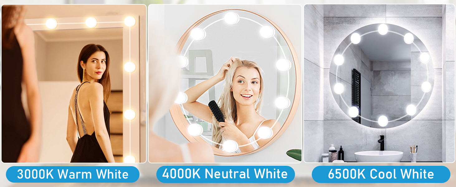 hollywood vanity lights for mirror